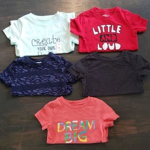 Lot of Boys Short Sleeve Shirts- Size 3T
